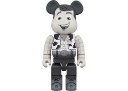 Bearbrick X Toy Story Woody Black & White 400%