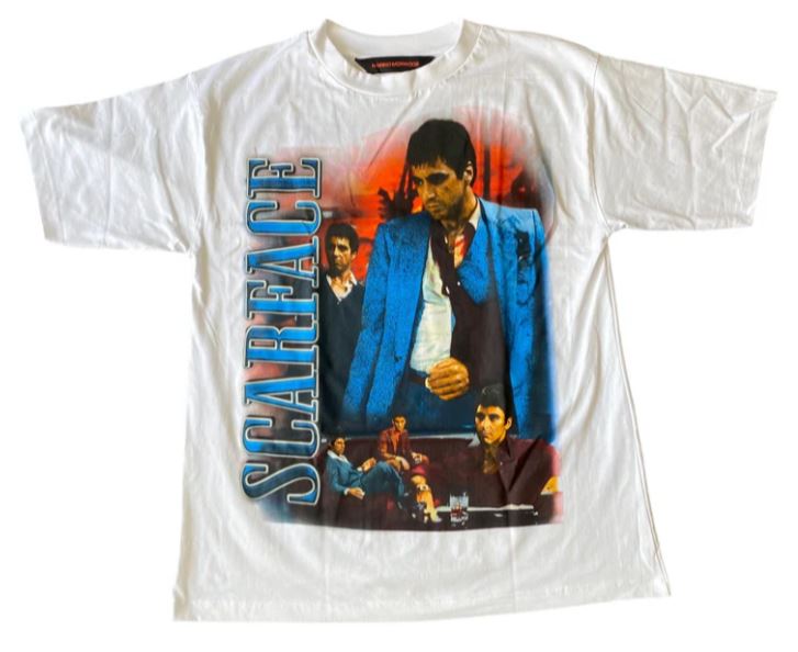 Marino Morwood Scarface World is Yours White Tee – Gotgoods