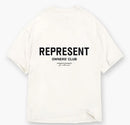 Represent Owners Club Tee Flat White