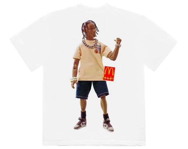 Travis Scott x McDonald's Action Figure Series T-Shirt White