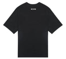 Fear Of God Essentials Boxy T -Shirt Applique Logo  Dark  Slate /Stretch  Limo Black