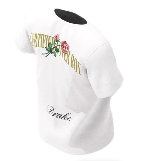 Nike x Drake Certified Lover Boy Rose T-Shirt White