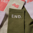 End X New Balance Rainbow Eucalyptus Terry Sock