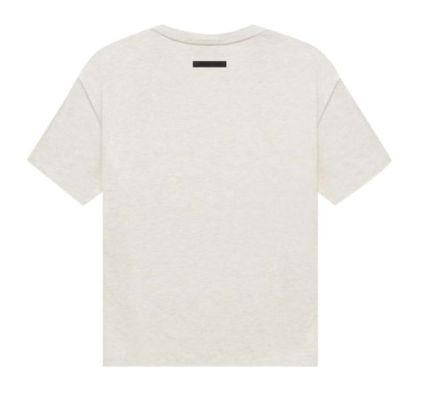 Fear of God Essentials Short Sleeve Tee Light Heather Oatmeal