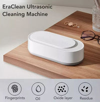 EraClean Ultrasonic Cleaner Youth Model White