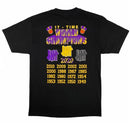 Undefeated 17 Time World Champs Shirt Los Angeles Lakers