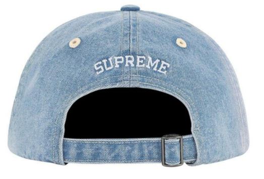 Supreme Shell Patch 6-Panel Denim