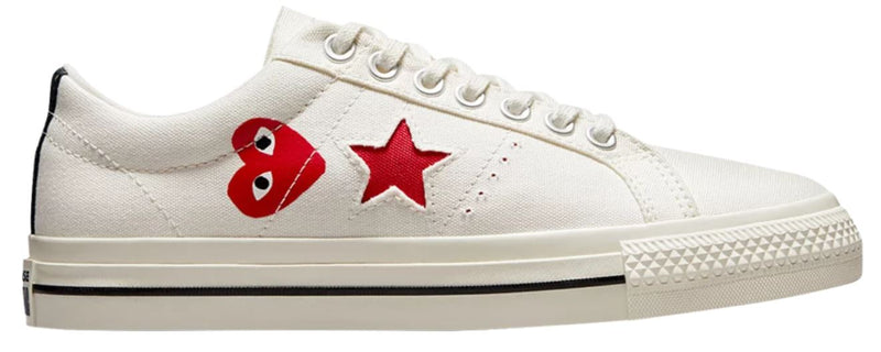 Converse One Star Ox Comme des Garcons PLAY White