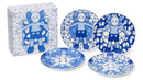 KAWS Holiday Taipei Ceramic Plate Blue/White