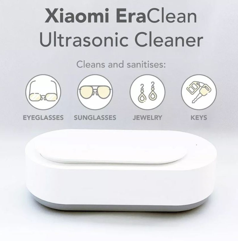 EraClean Ultrasonic Cleaner Youth Model White