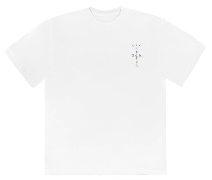 Travis Scott x McDonald's Cj Smile T-Shirt White