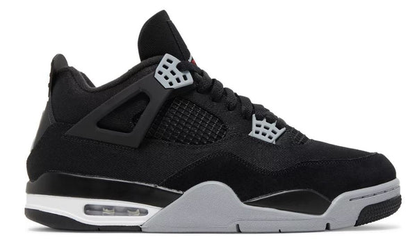 Jordan 4 SE Black Canvas