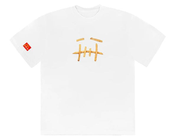 Travis Scott x McDonald's Fry T-Shirt White