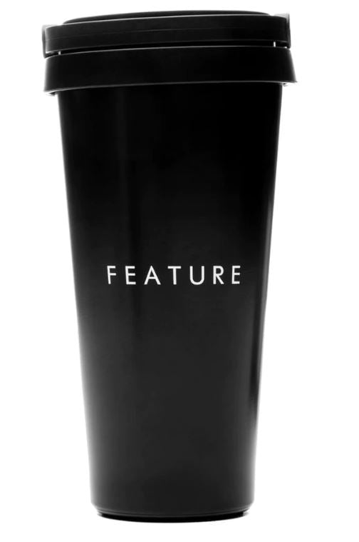 Feature Coffee Cup Black