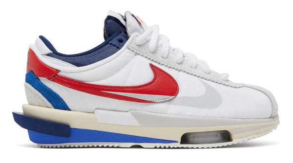 Nike Zoom Cortez SP sacai White University Red Blue