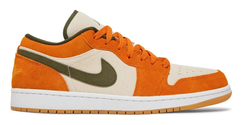 Jordan 1 Low Orange Olive