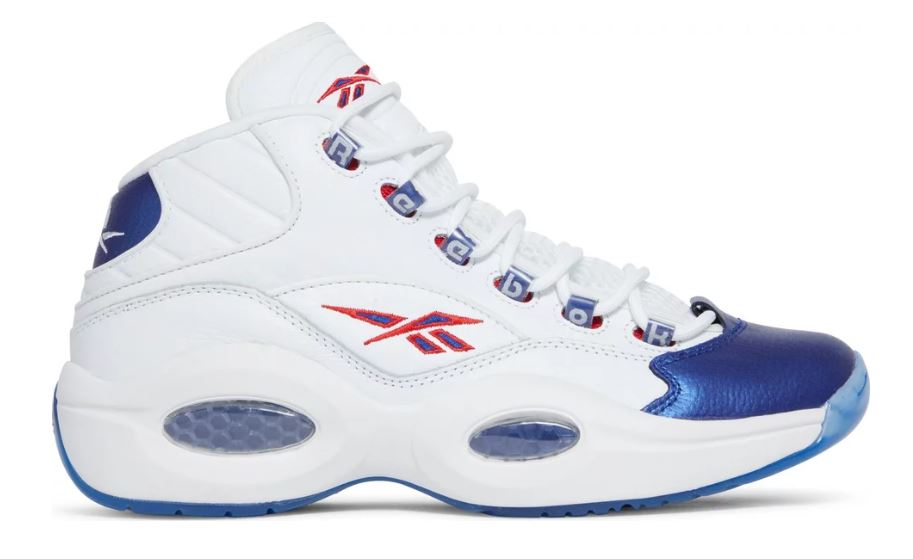 Reebok Question Mid Blue Toe