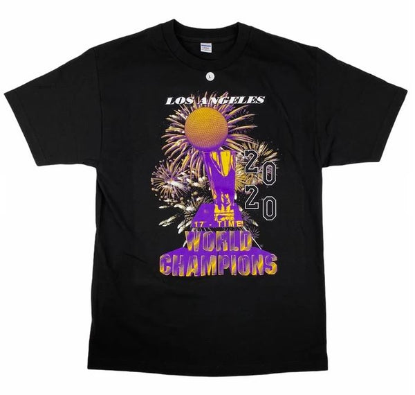 Undefeated 17 Time World Champs Shirt Los Angeles Lakers