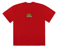 Travis Scott x McDonald's Sesame Inv III T-Shirt Red