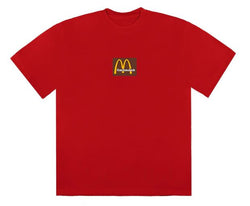 Travis Scott x McDonald's Sesame Inv III T-Shirt Red
