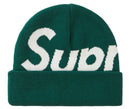 Supreme Big Logo Beanie Green