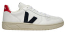 Veja V-10 Leather White Nautico Pekin (W)