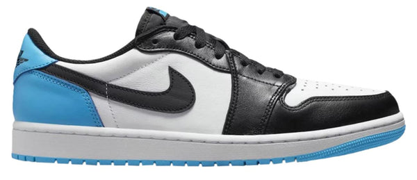 Jordan 1 Retro Low OG Black Dark Powder Blue