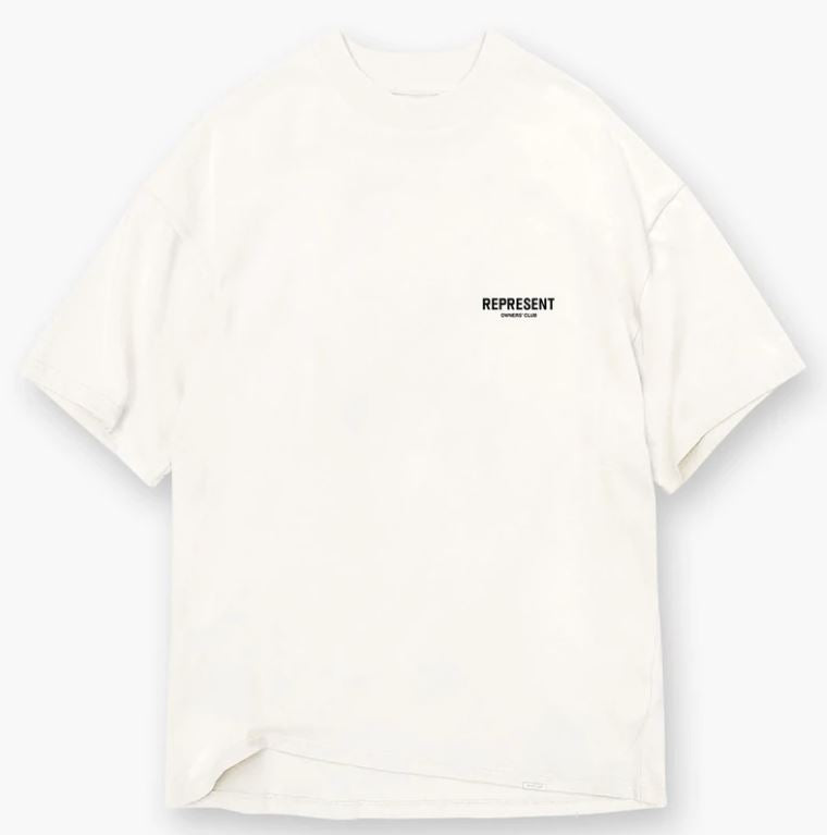 Represent Owners Club Tee Flat White