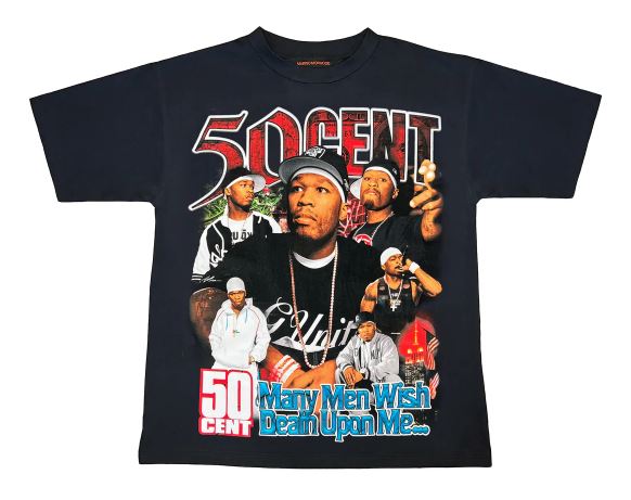 Marino Morwood 50 Cent Get Rich Or Die Tryin tee