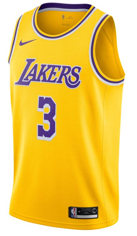 Los Angeles Lakers Anthony Davis Nike Icon Edition Jersey