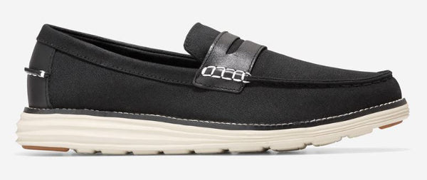 Cole Haan ØriginalGrand Canvas Penny Loafer Black