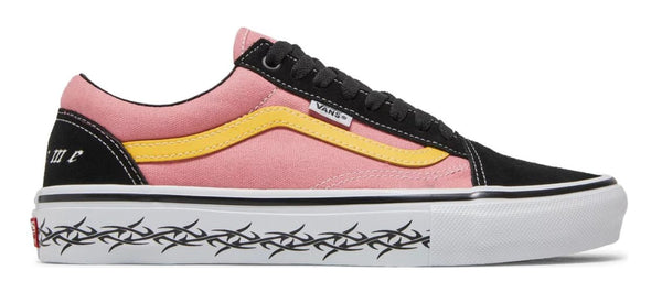 Vans Skate Old Skool Supreme Tribal Barbed Wire Pink