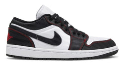 Jordan 1 Low SE Utility White Black Gym Red (W)