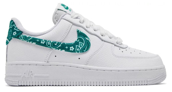 Nike Air Force 1 Low '07 Essential White Green Paisley (W)