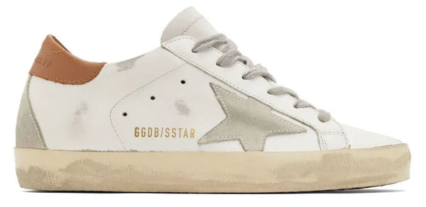 Golden Goose Super-Star White & Brown (W)