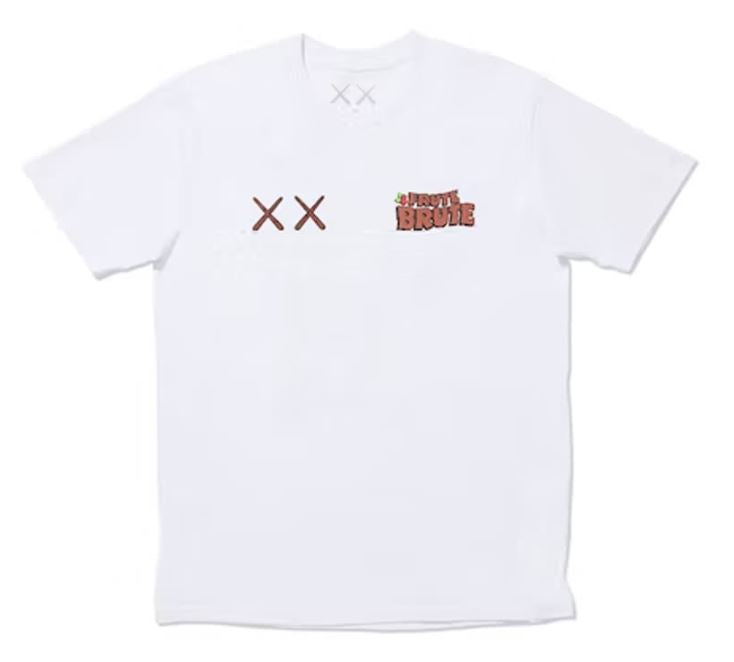 KAWS x Monsters Frute Brute T-shirt White