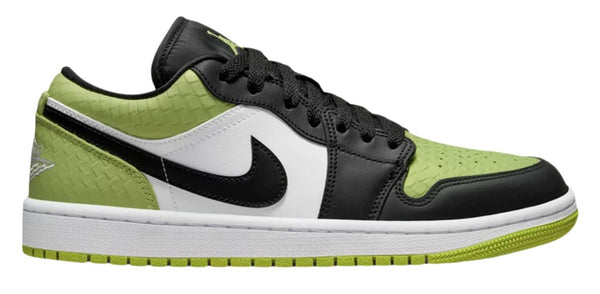 Jordan 1 Low Snakeskin Vivid Green (W)