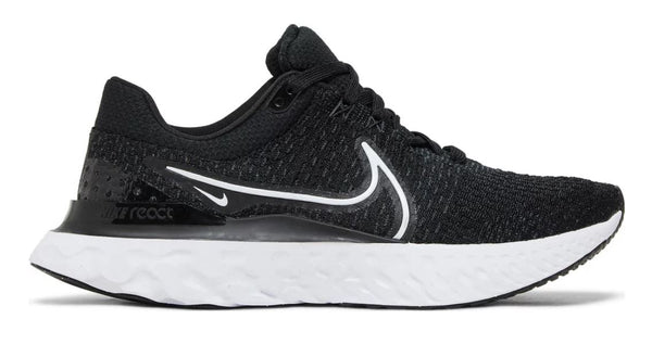 Nike React Infinity Run Flyknit 3 Black White