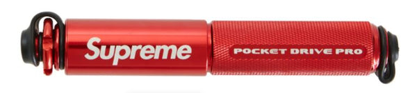 Supreme Lezyne Pocket Drive Pro Bike Pump Red