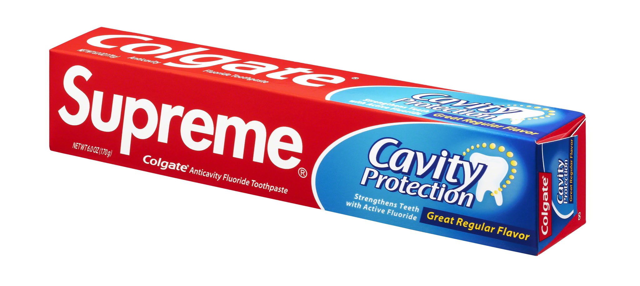 Supreme x Colgate Toothpaste