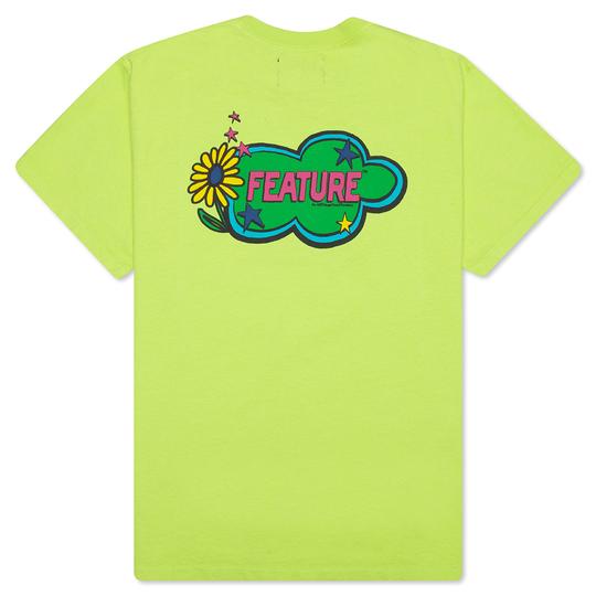 Feature Cloud Tee Acid Lime