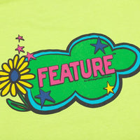 Feature Cloud Tee Acid Lime