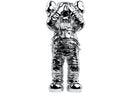 KAWS Holiday Space Figure Silver