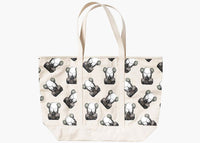 KAWS x Uniqlo Tokyo First Tote Bag Off White