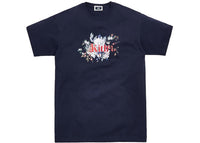 Kith Floral Serif Tee Navy