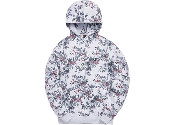 Kith Floral Williams III Hooded Sweatshirt Grey