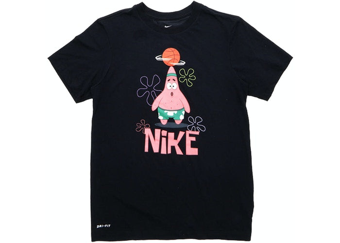 Nike kyrie x spongebob patrick star dri-fit tee black