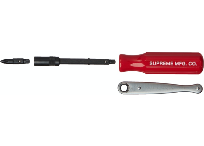 Supreme chapman screwdriver set red