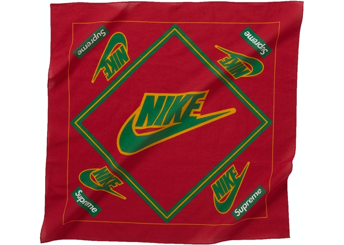 Supreme nike bandana red