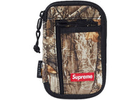 Supreme small zip pouch real tree camo